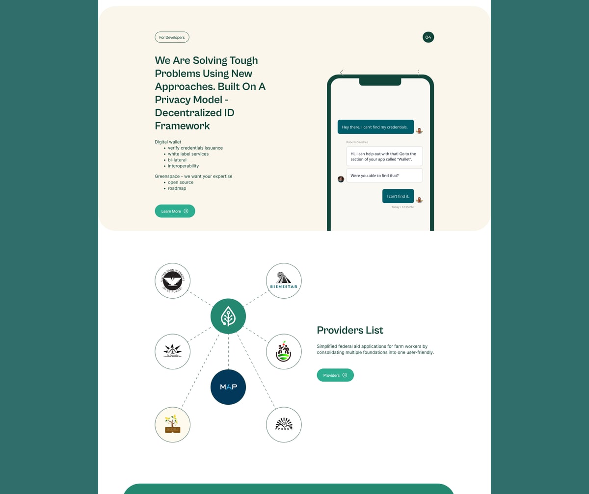 Preparese app section detail